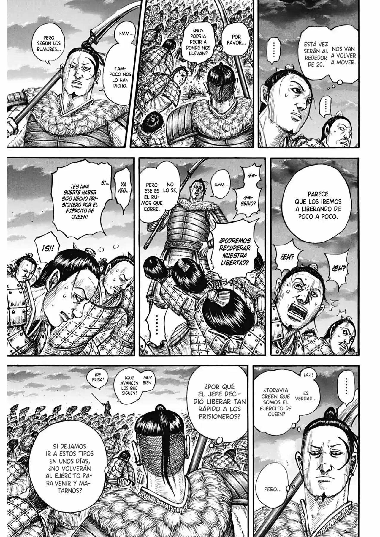 Kingdom capítulo 696, página 13