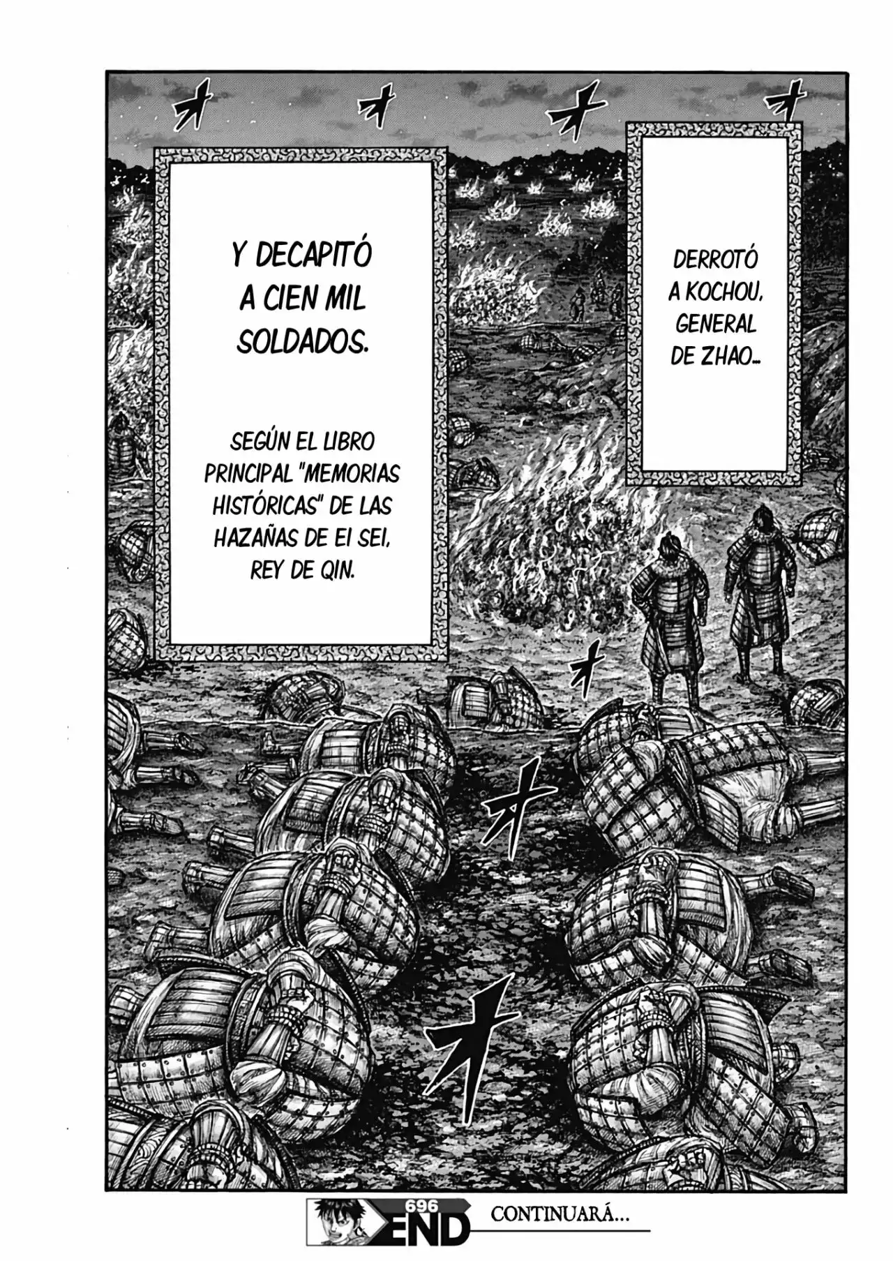 Kingdom capítulo 696, página 21