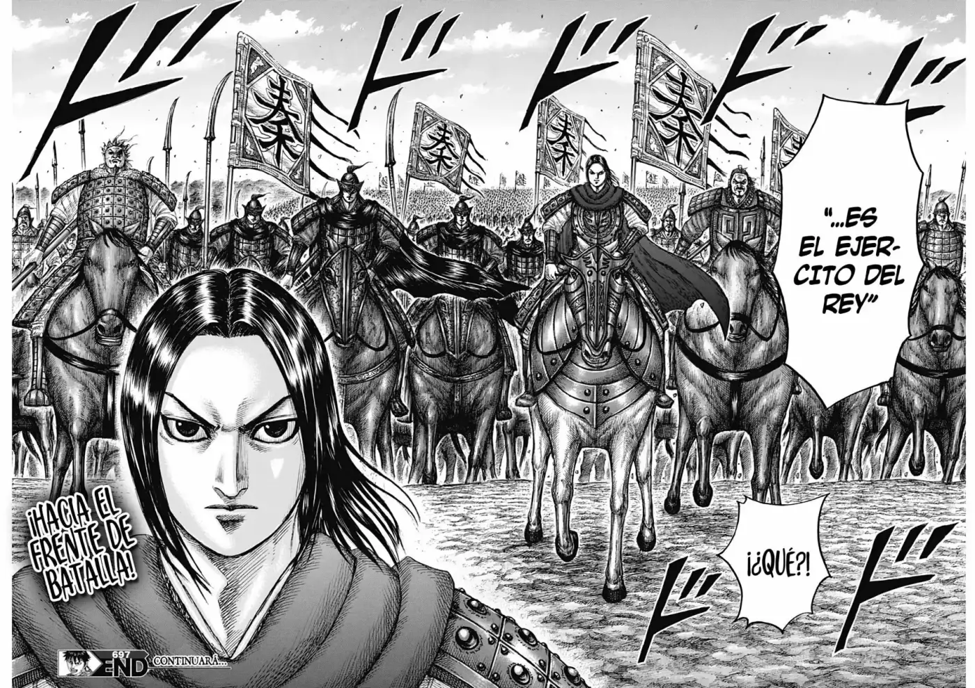 Kingdom capítulo 697, página 21