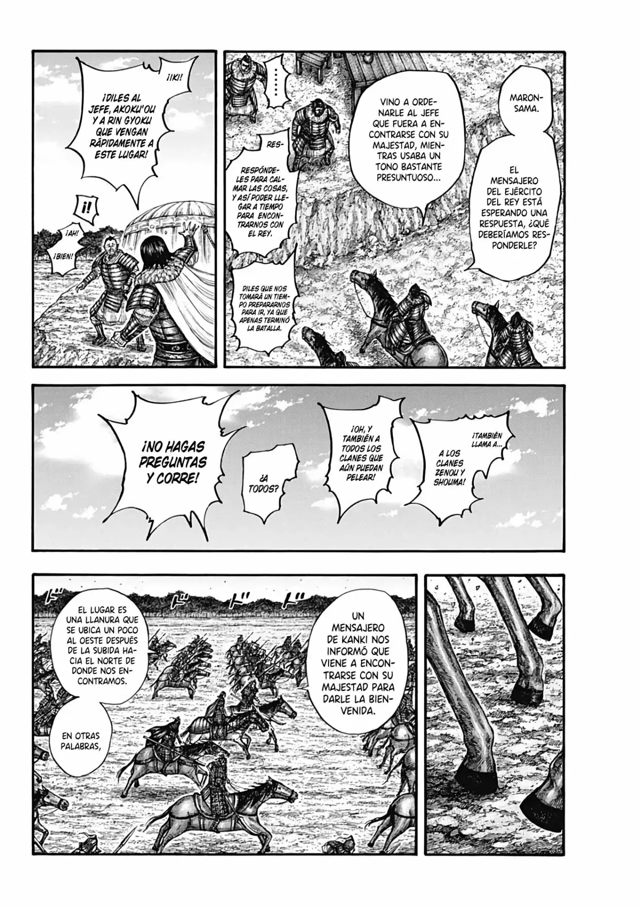 Kingdom capítulo 698, página 4