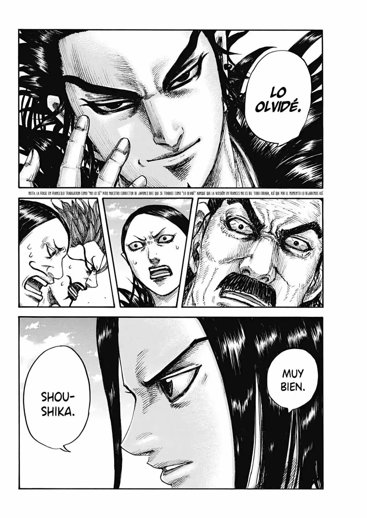 Kingdom capítulo 698, página 13
