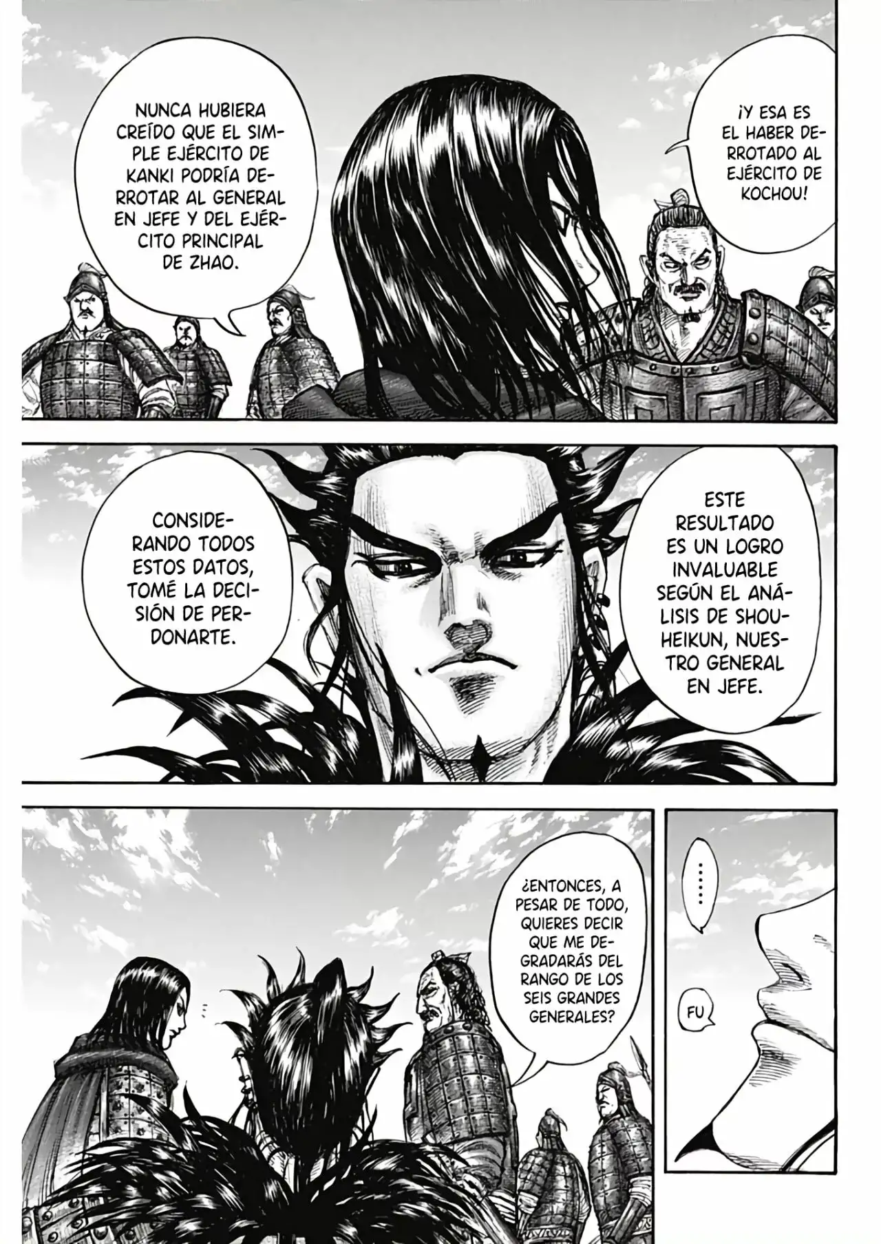 Kingdom capítulo 699, página 17