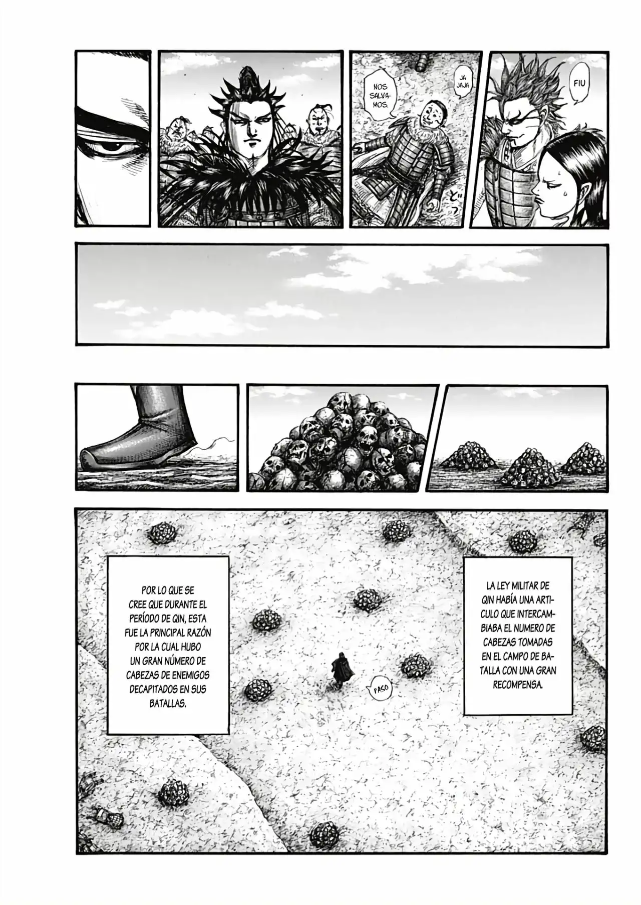 Kingdom capítulo 699, página 19