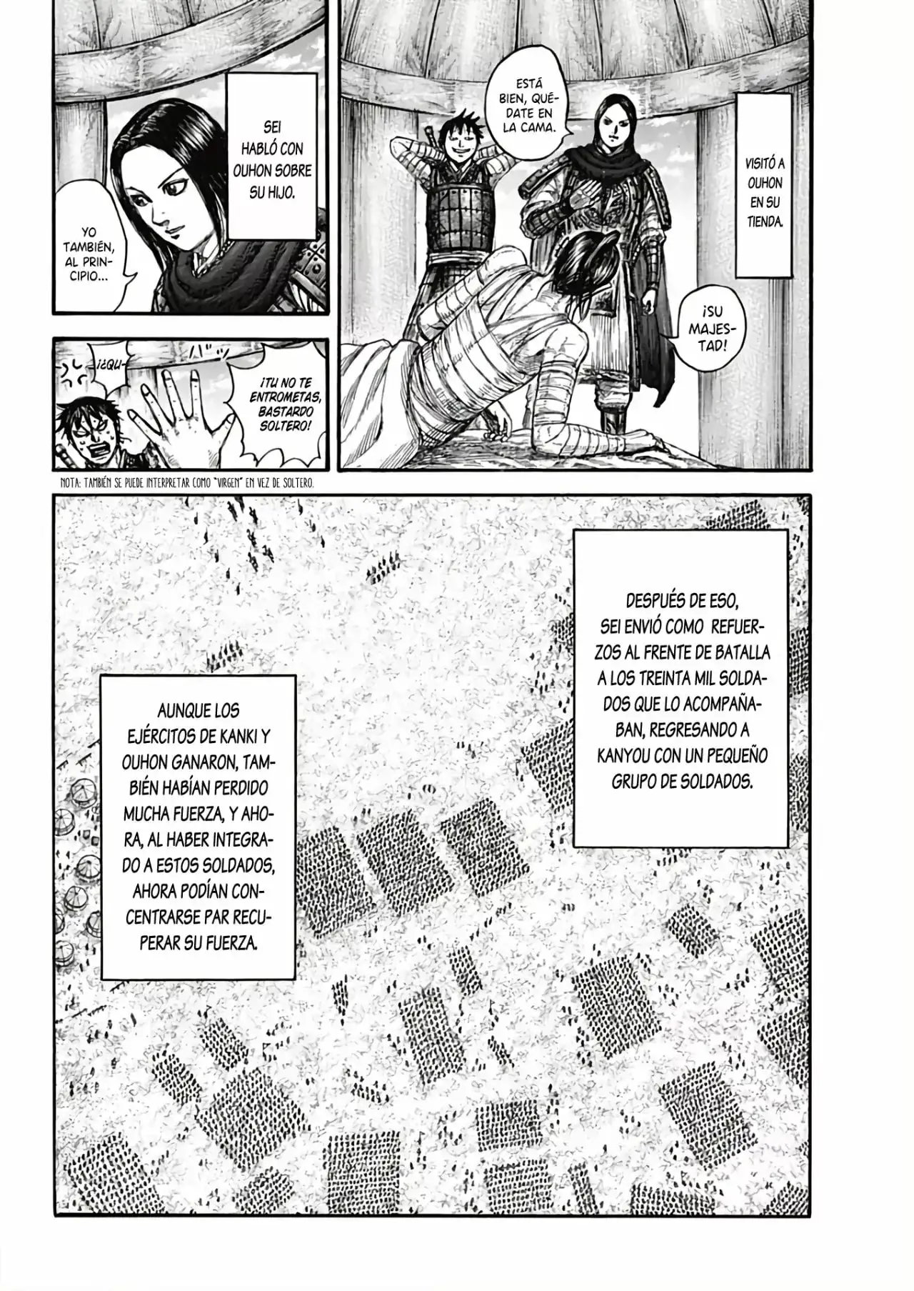 Kingdom capítulo 700, página 22