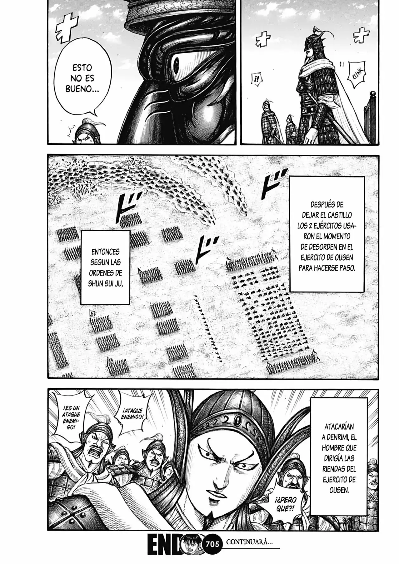 Kingdom capítulo 705, página 19