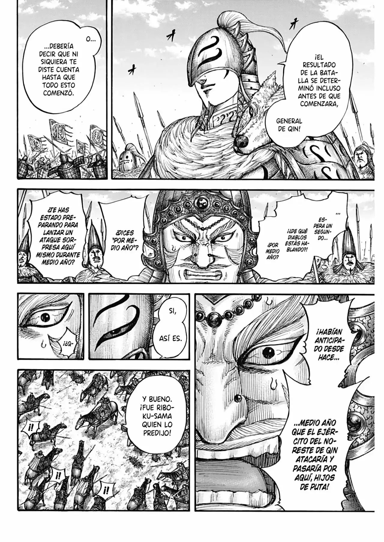 Kingdom capítulo 710, página 18