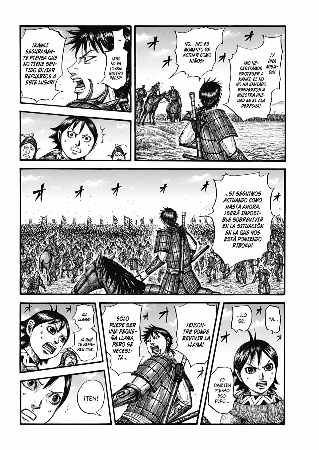 Kingdom capítulo 717, página 4