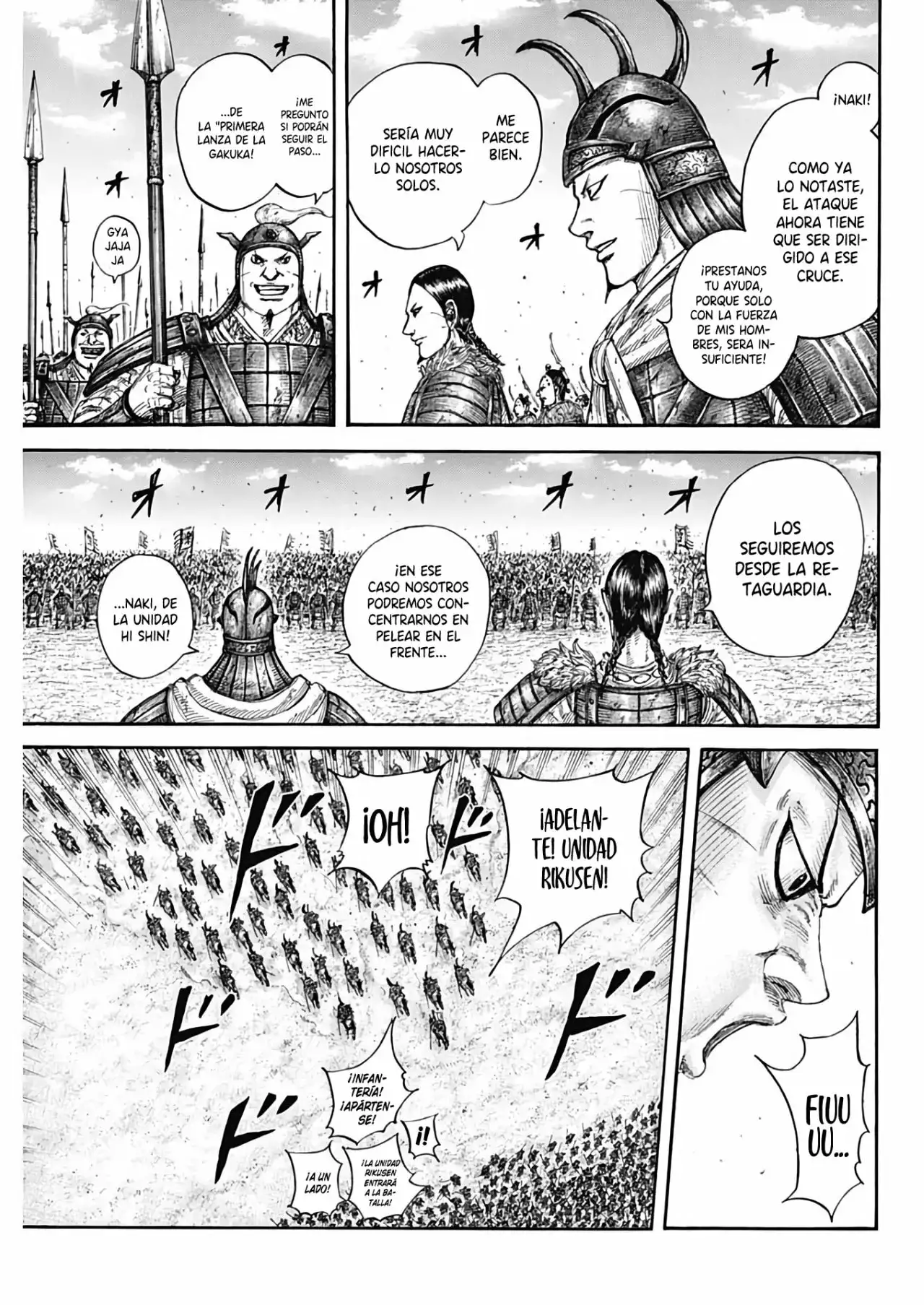 Kingdom capítulo 718, página 10