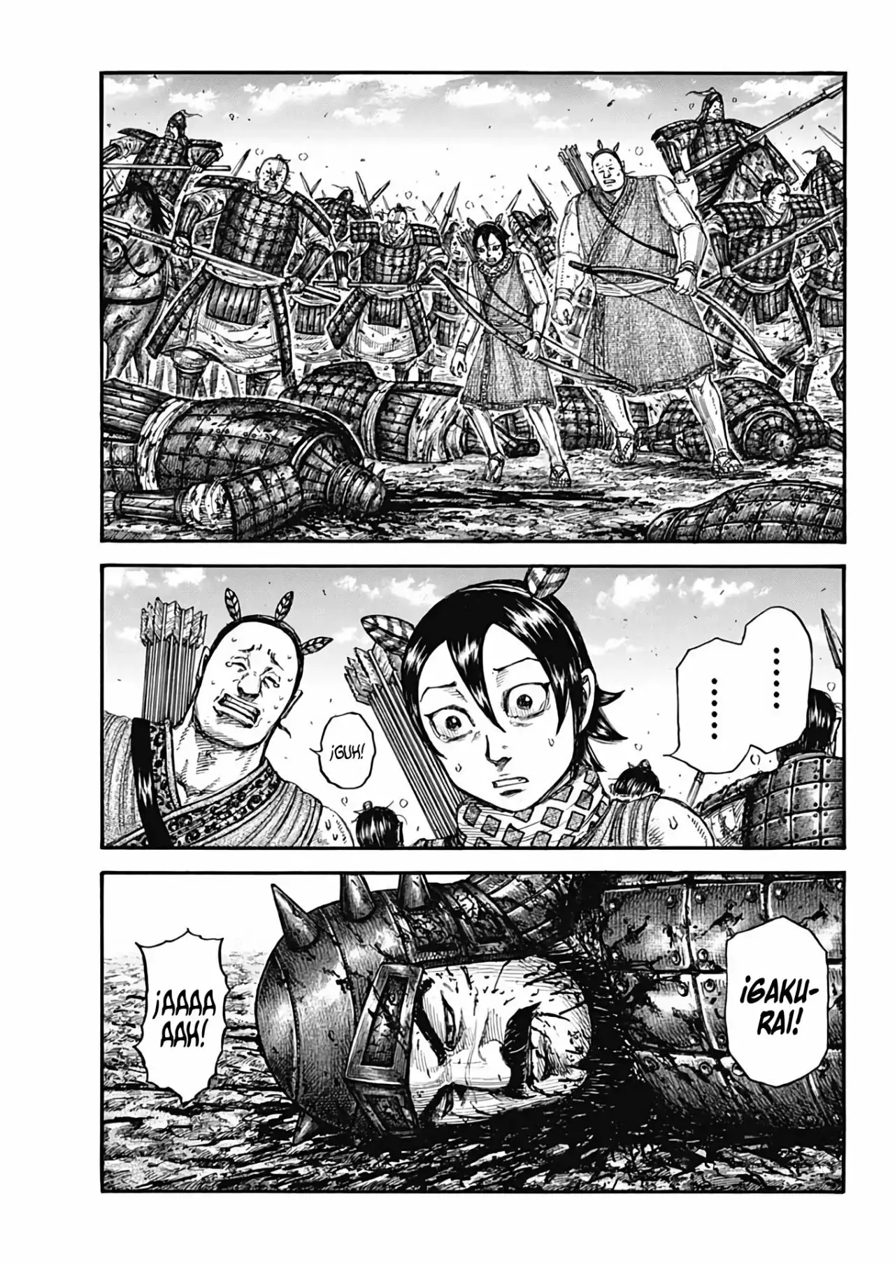 Kingdom capítulo 722, página 11