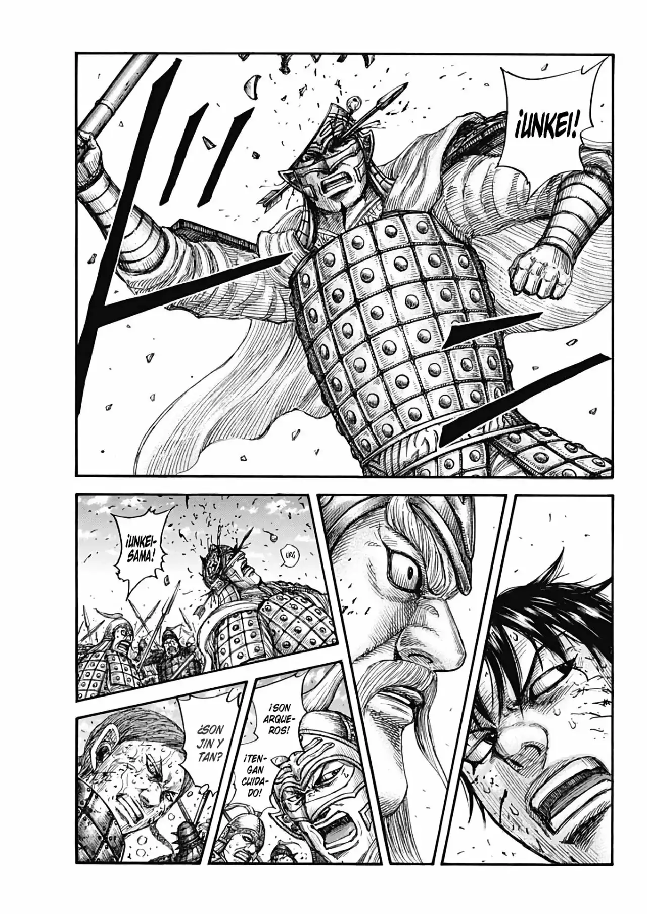 Kingdom capítulo 722, página 13