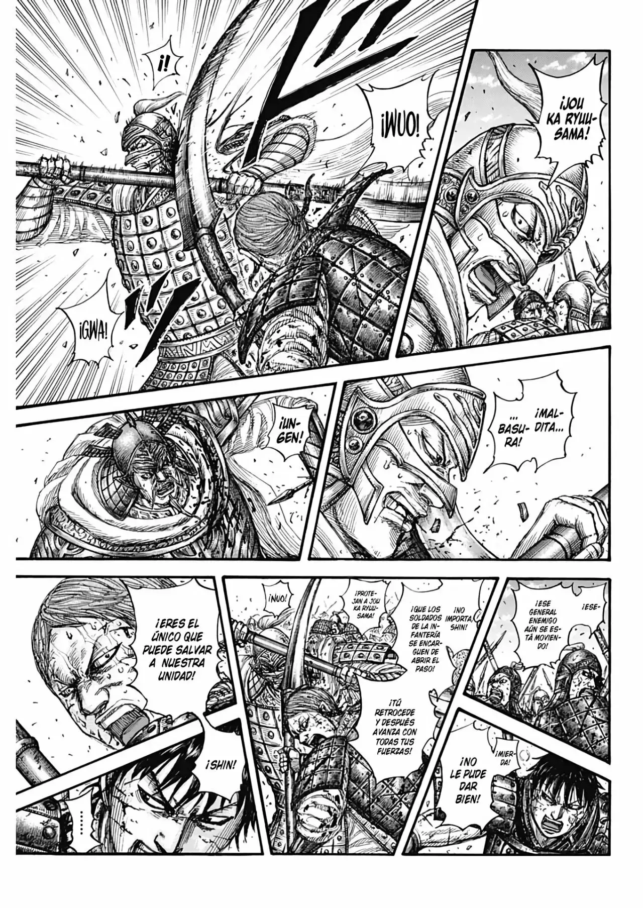 Kingdom capítulo 722, página 17