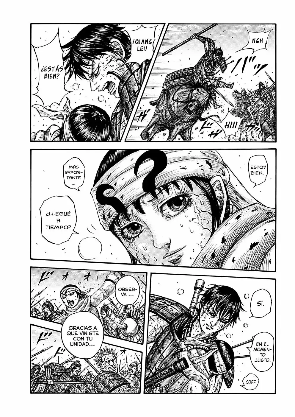 Kingdom capítulo 723, página 4