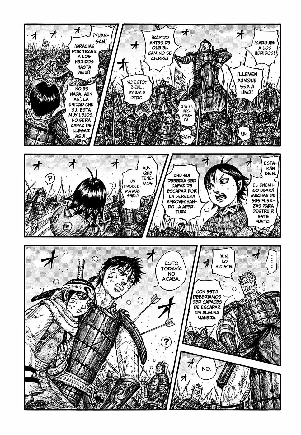 Kingdom capítulo 723, página 6