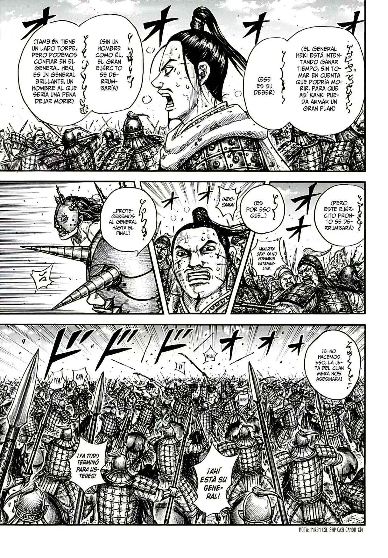 Kingdom capítulo 724, página 6