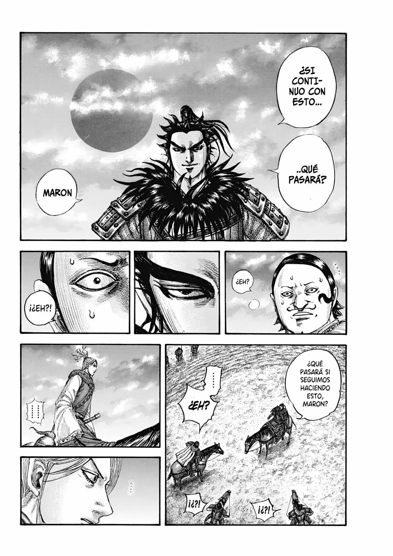 Kingdom capítulo 725, página 19