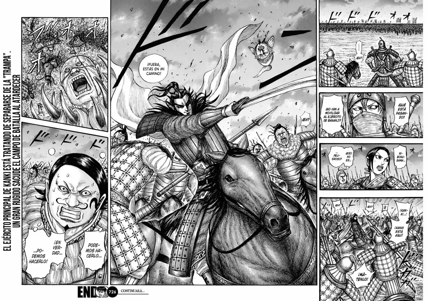 Kingdom capítulo 726, página 22
