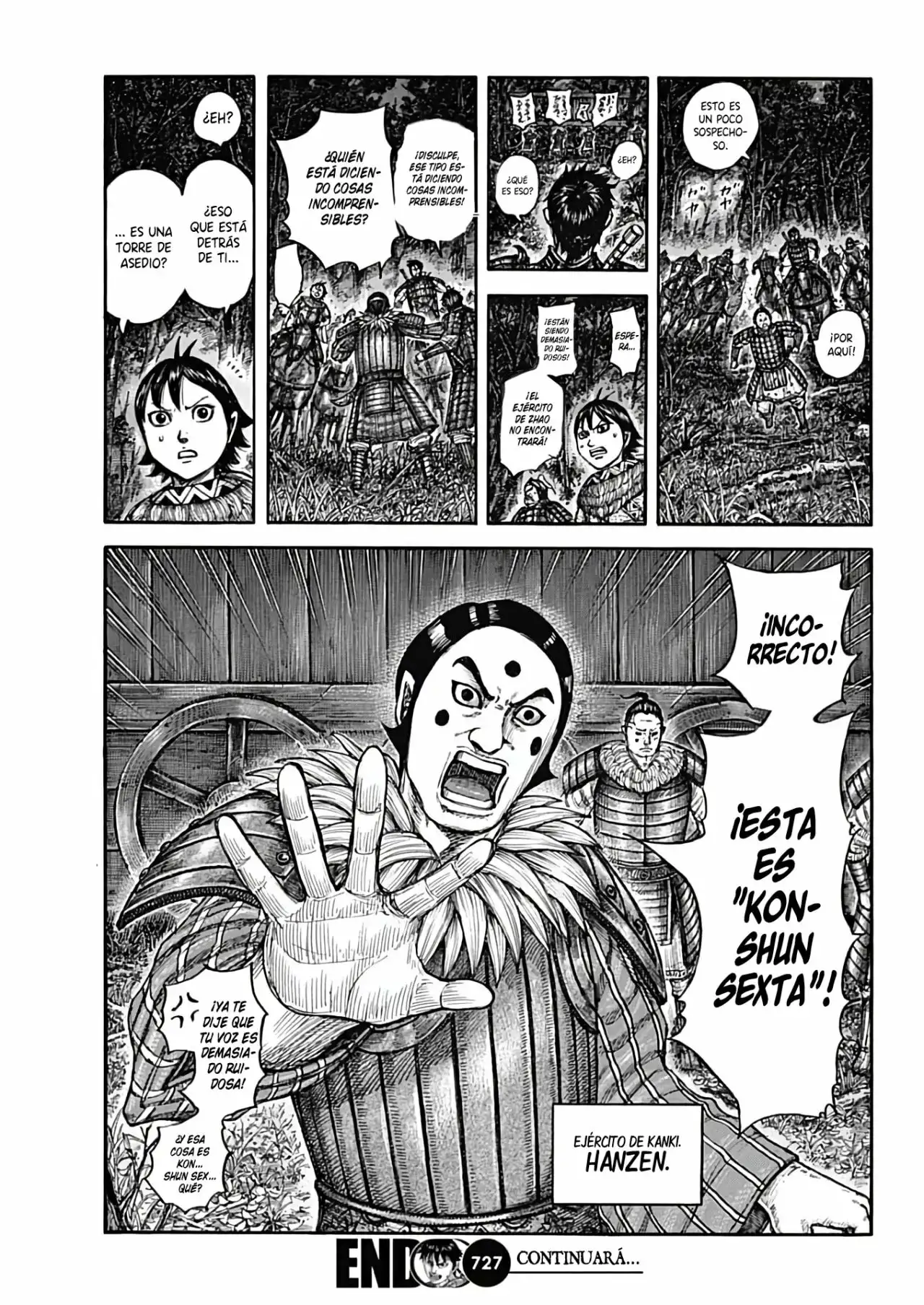 Kingdom capítulo 727, página 20