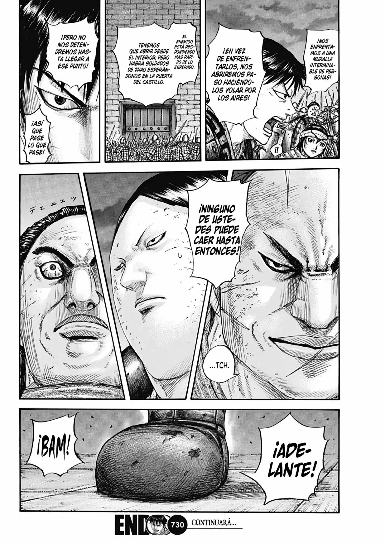Kingdom capítulo 730, página 22
