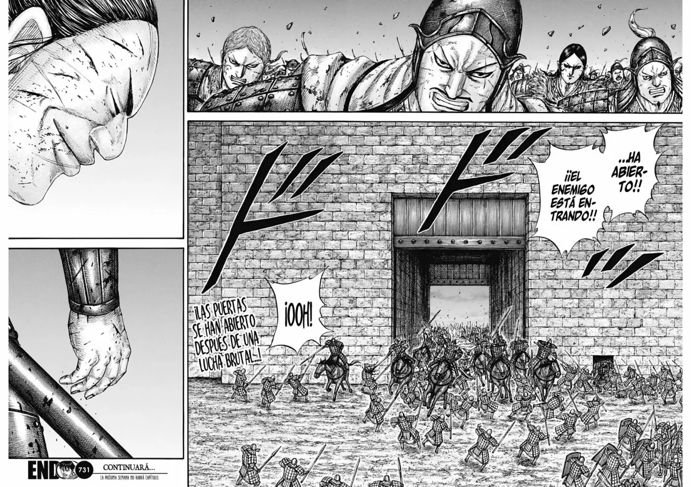 Kingdom capítulo 731, página 20