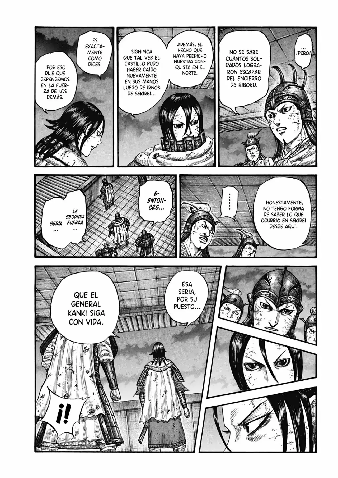 Kingdom capítulo 732, página 16