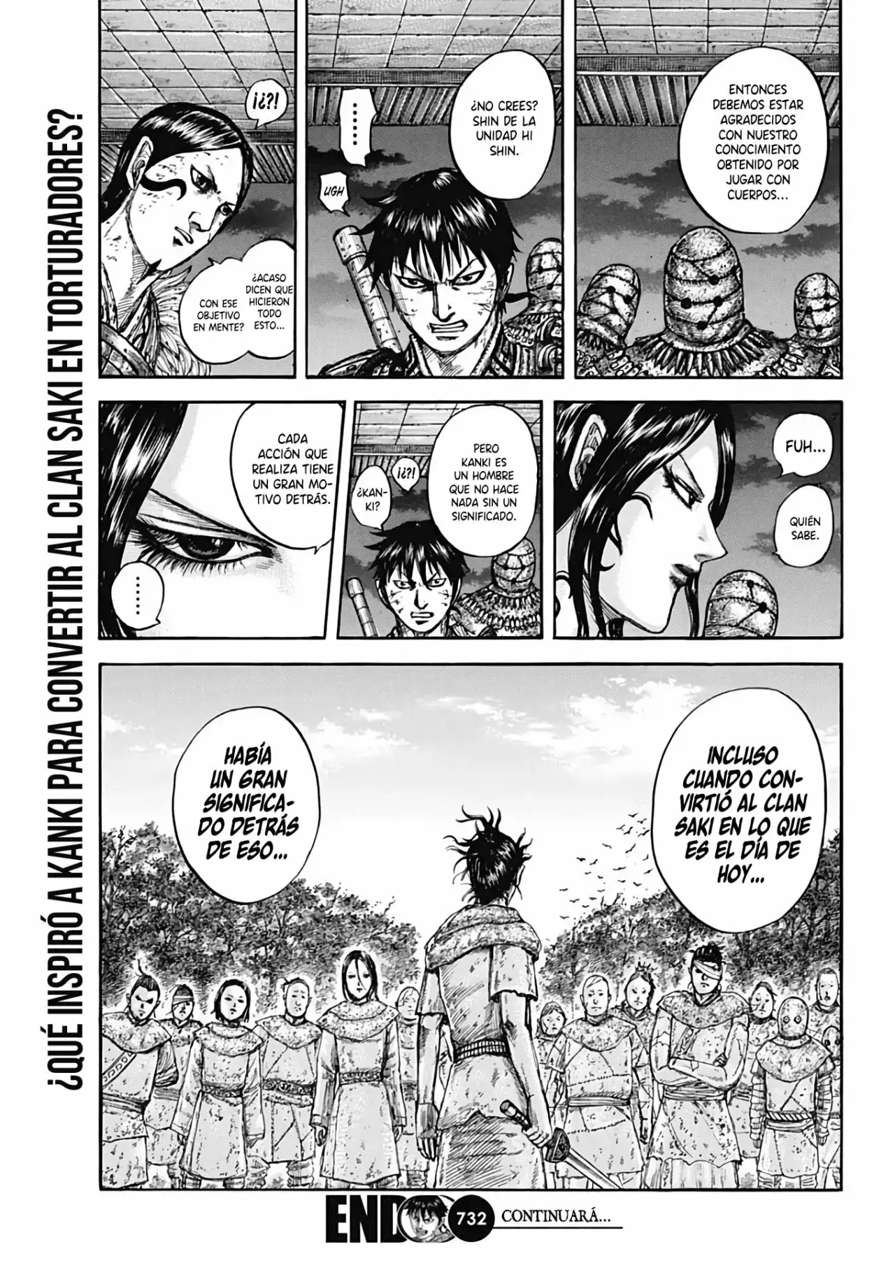 Kingdom capítulo 732, página 22
