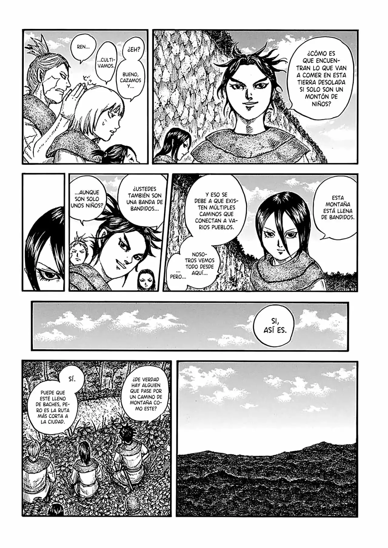 Kingdom capítulo 733, página 6