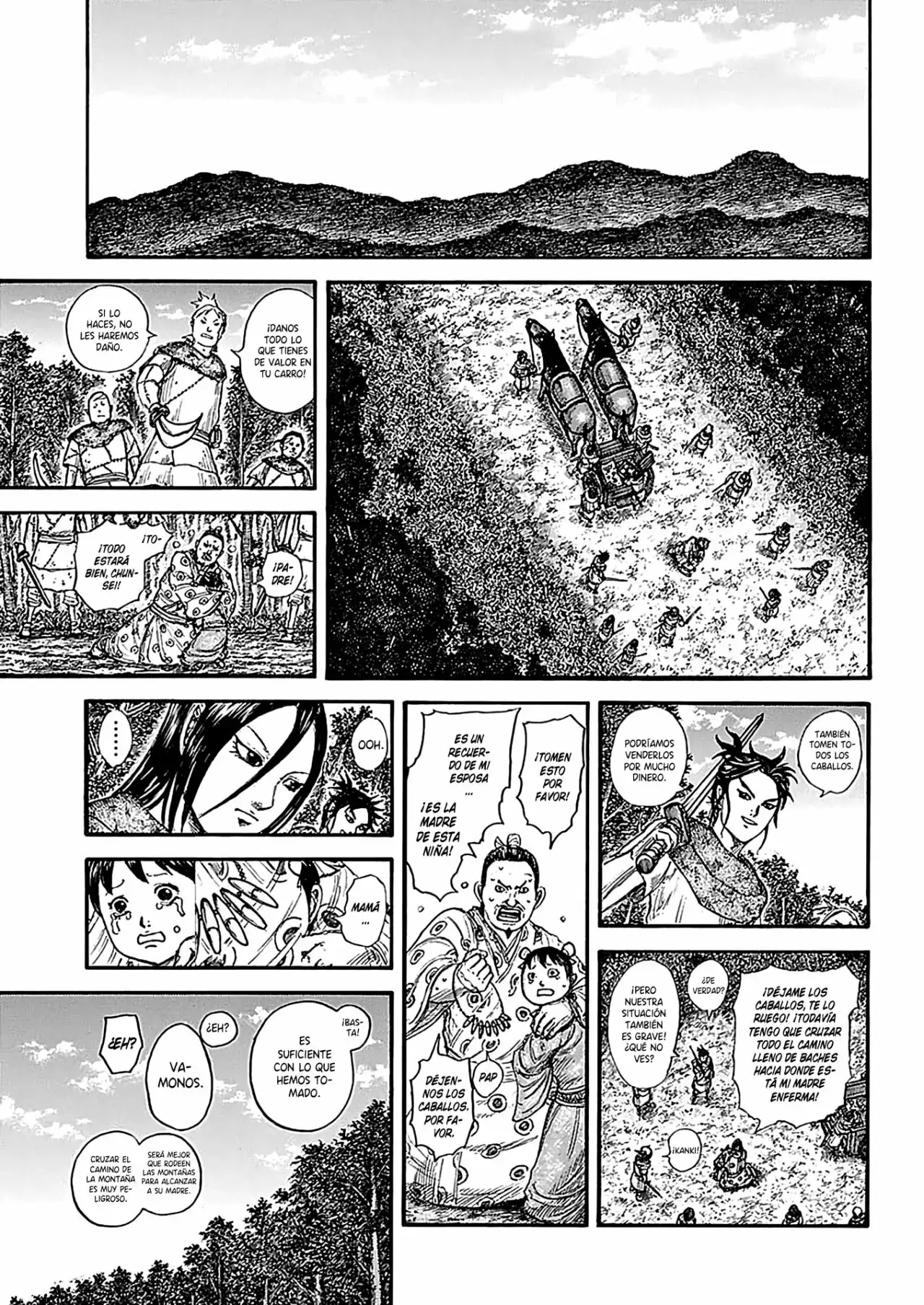 Kingdom capítulo 733, página 9