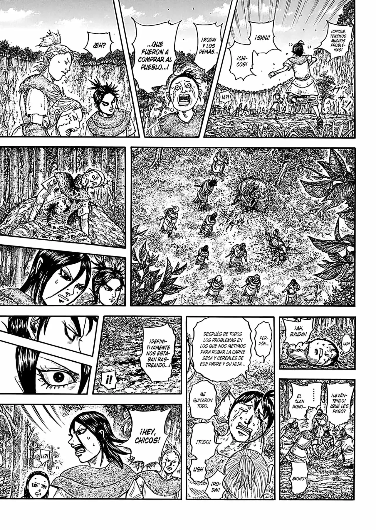 Kingdom capítulo 733, página 11