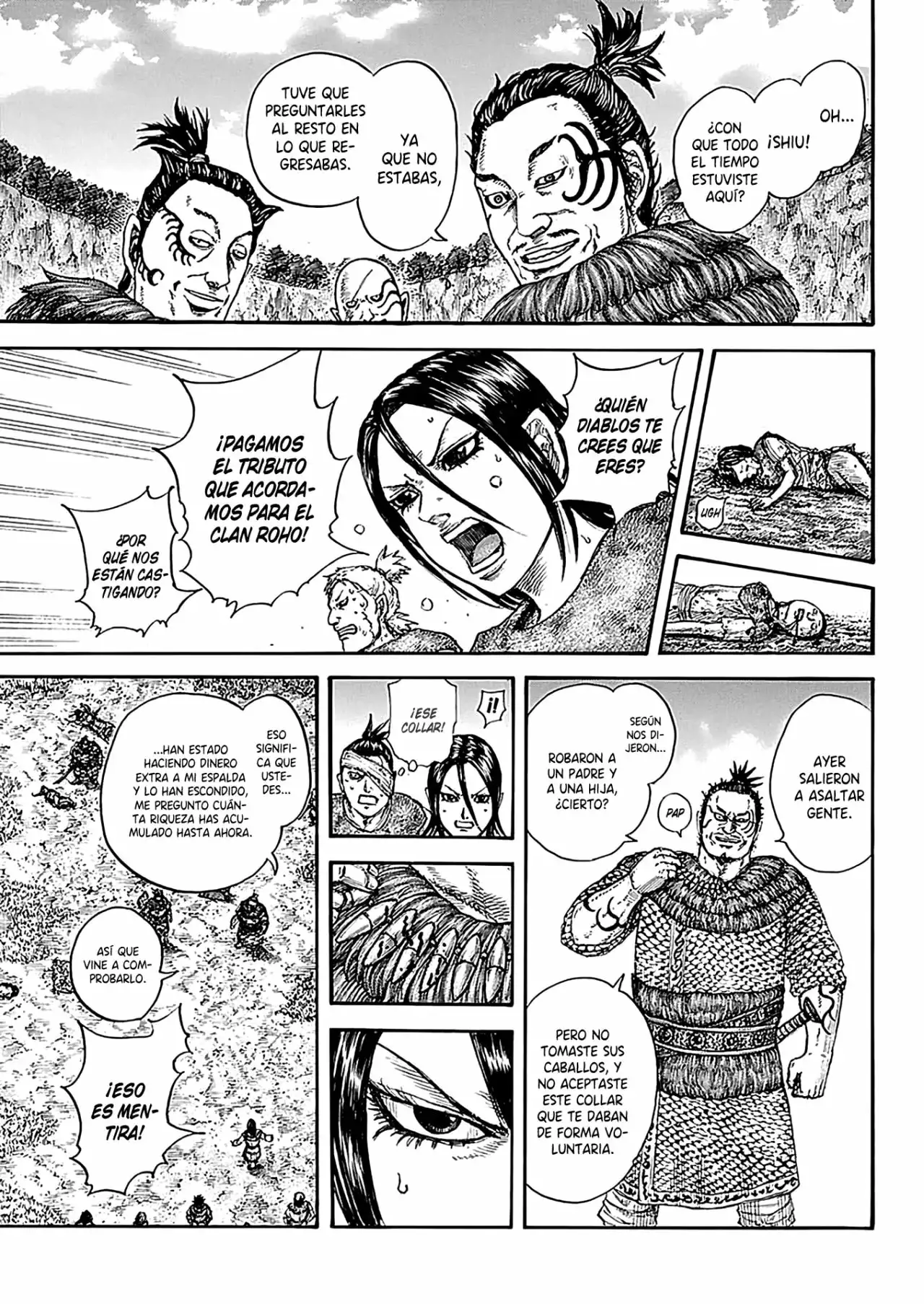 Kingdom capítulo 733, página 13