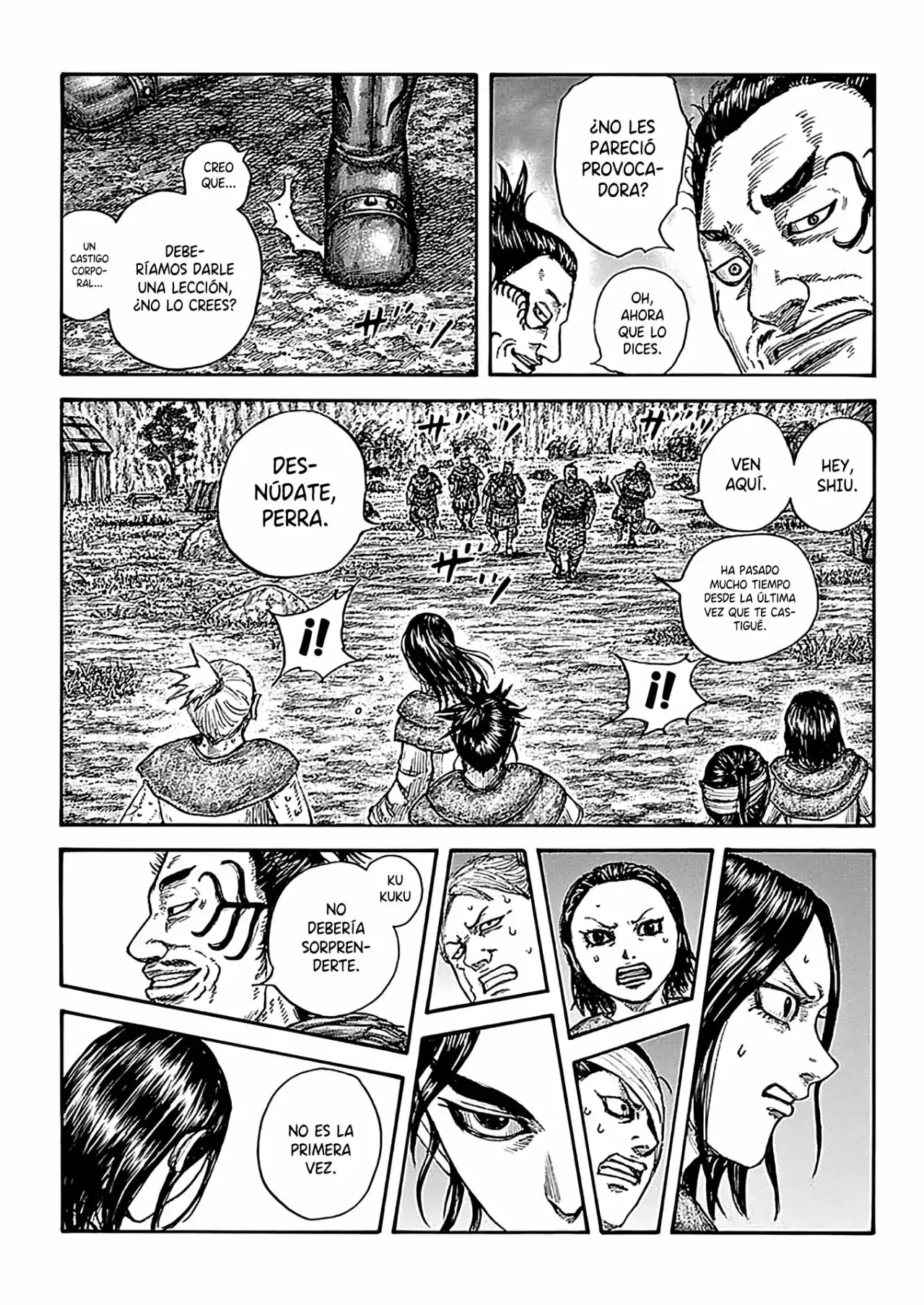 Kingdom capítulo 733, página 17