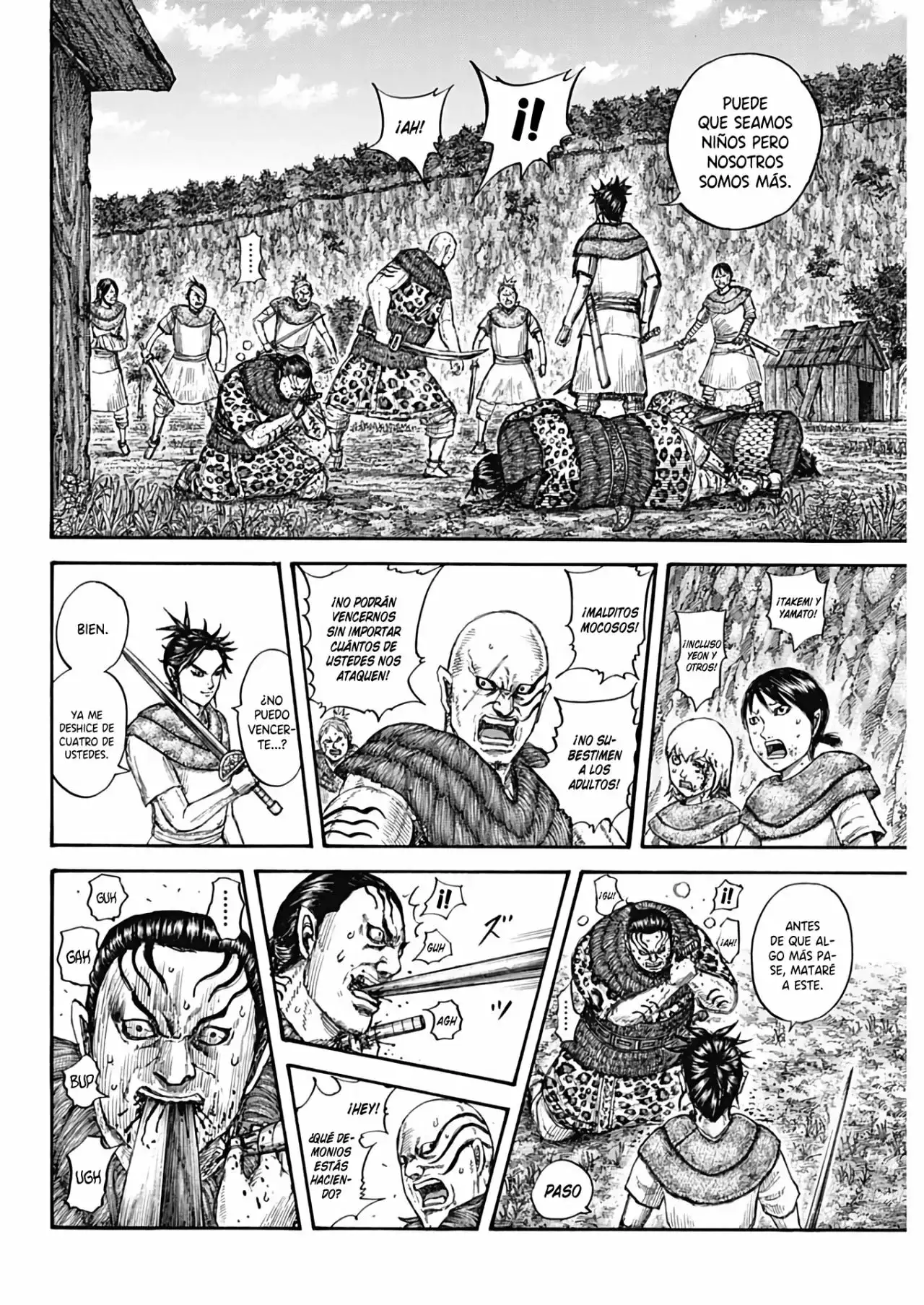 Kingdom capítulo 734, página 8