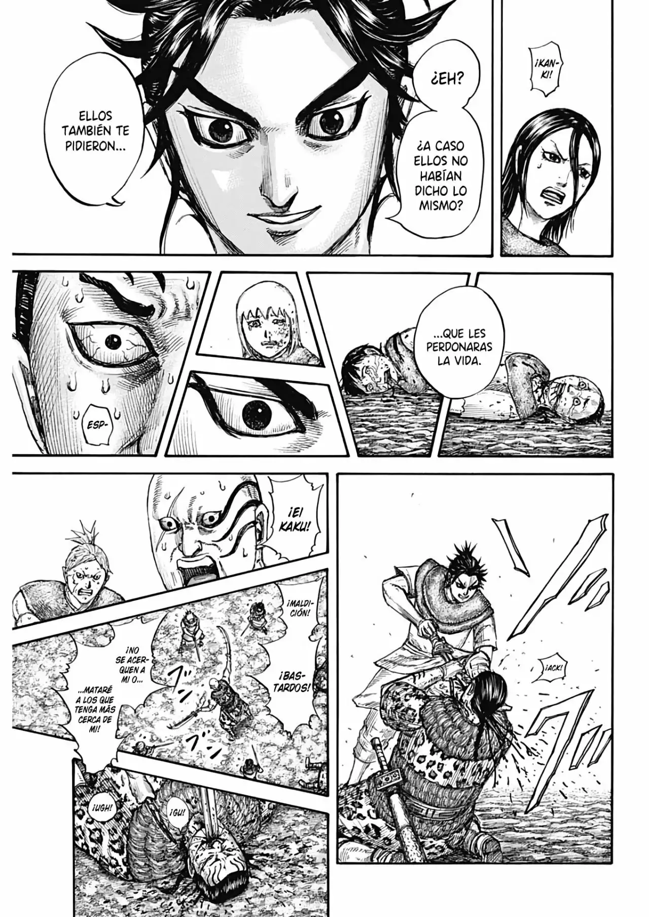Kingdom capítulo 734, página 9