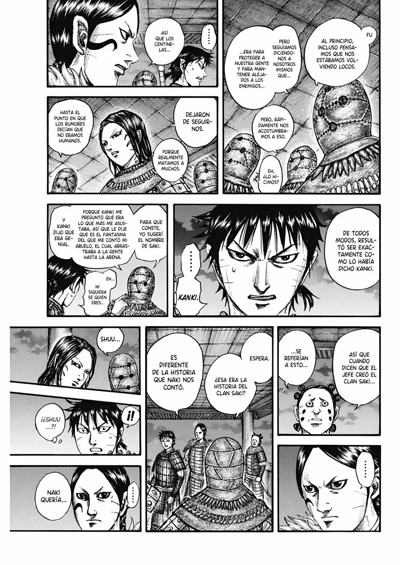 Kingdom capítulo 734, página 21