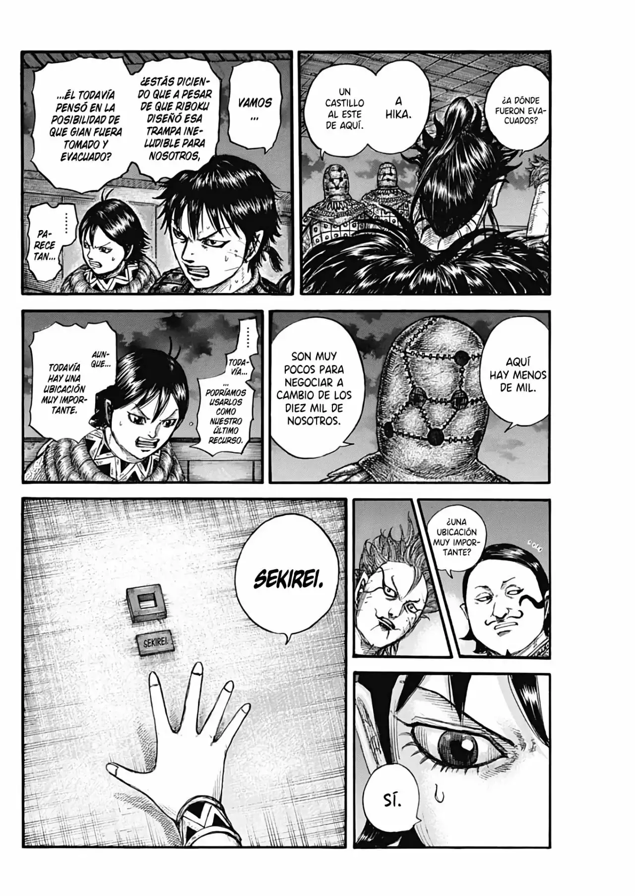 Kingdom capítulo 736, página 14