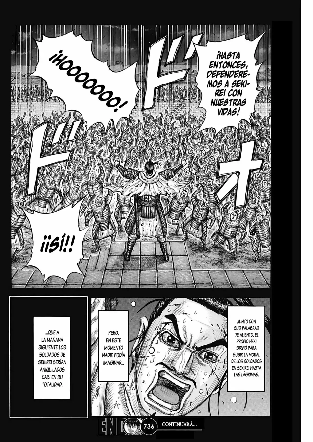Kingdom capítulo 736, página 22