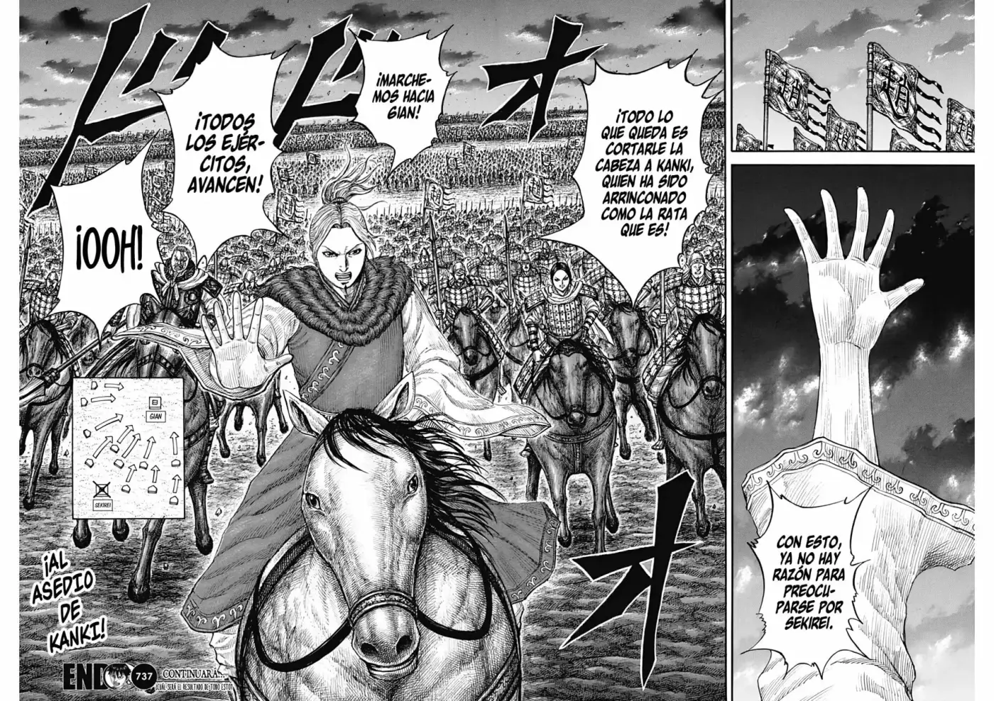 Kingdom capítulo 737, página 20