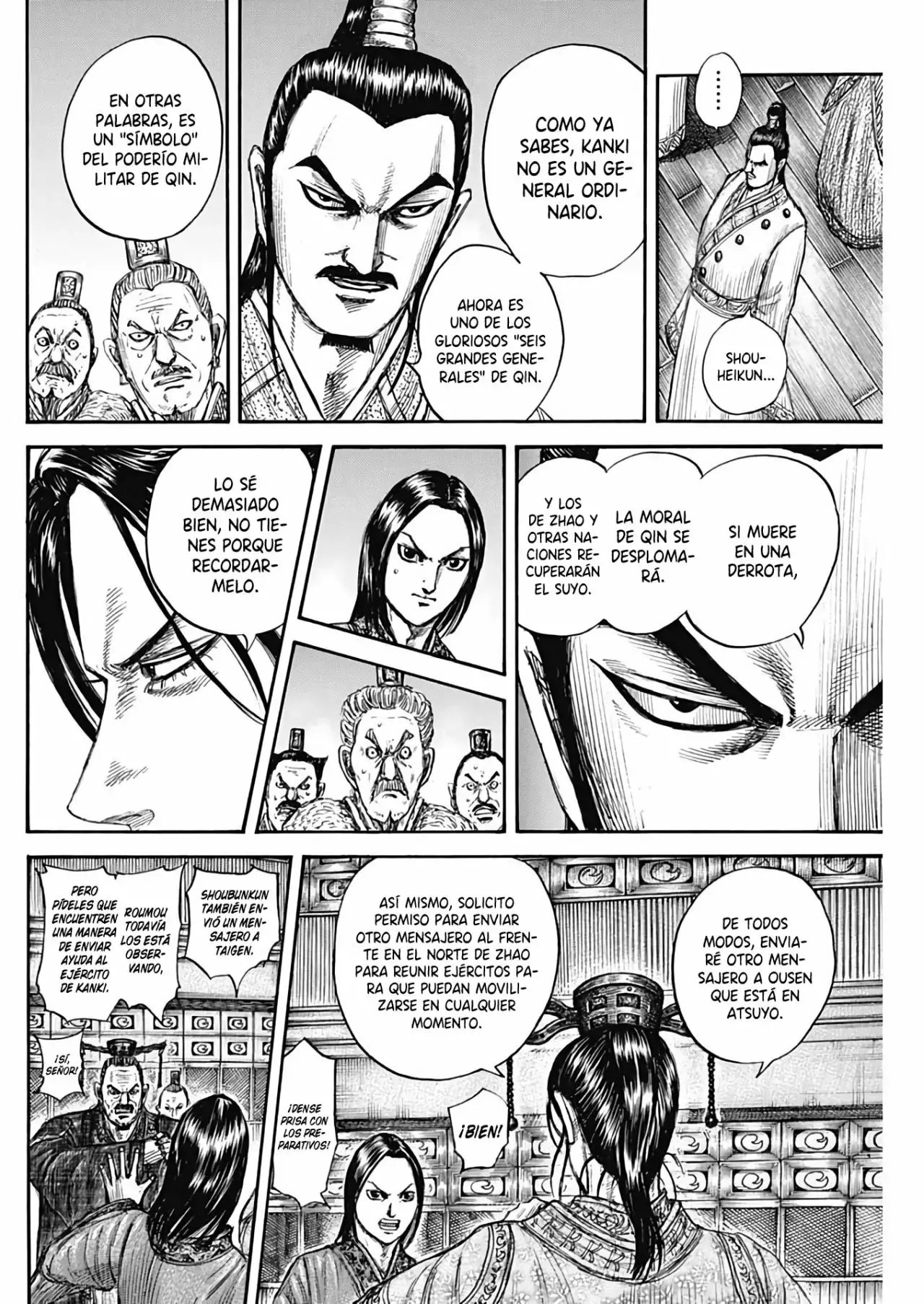 Kingdom capítulo 738, página 10