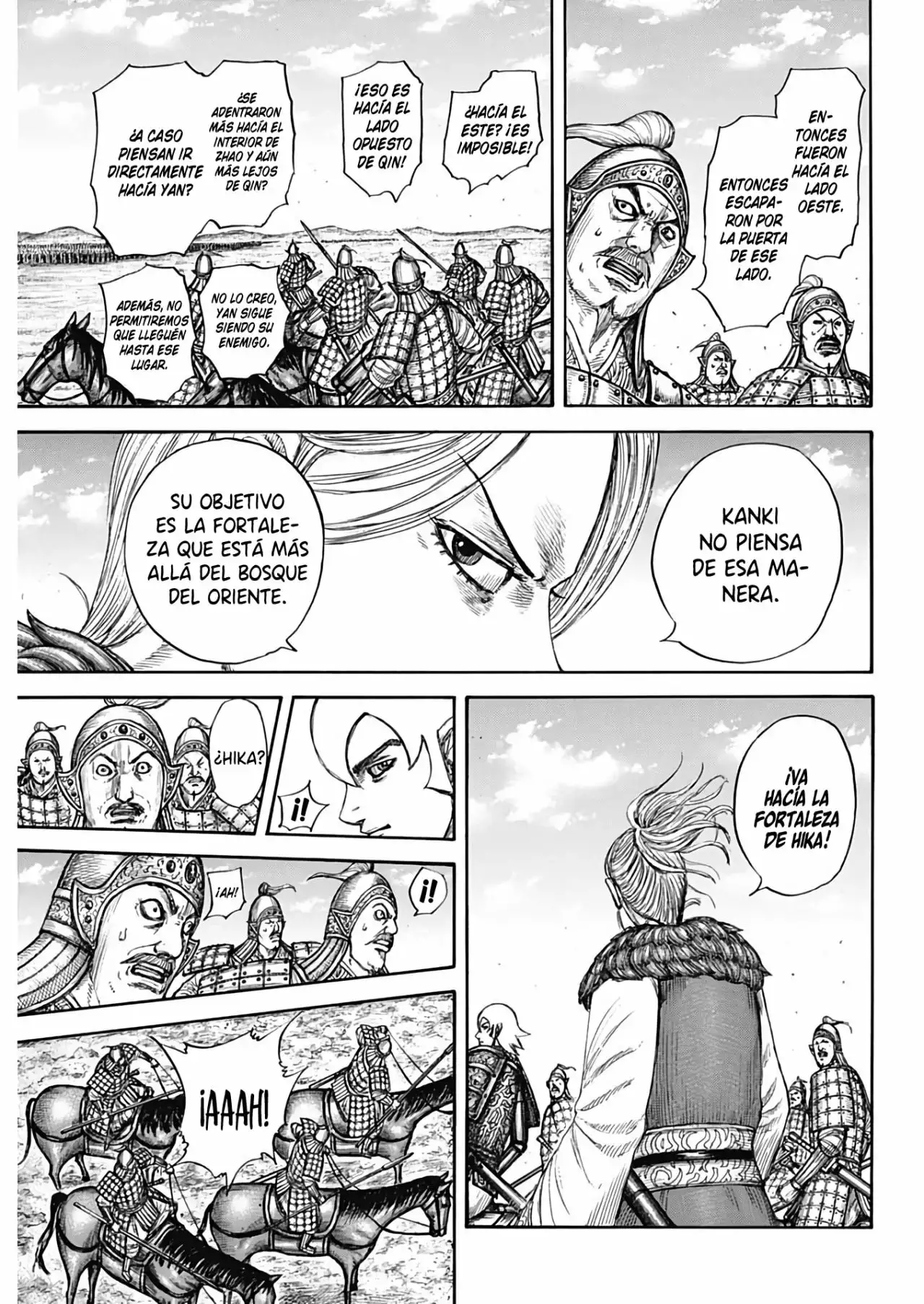 Kingdom capítulo 739, página 16