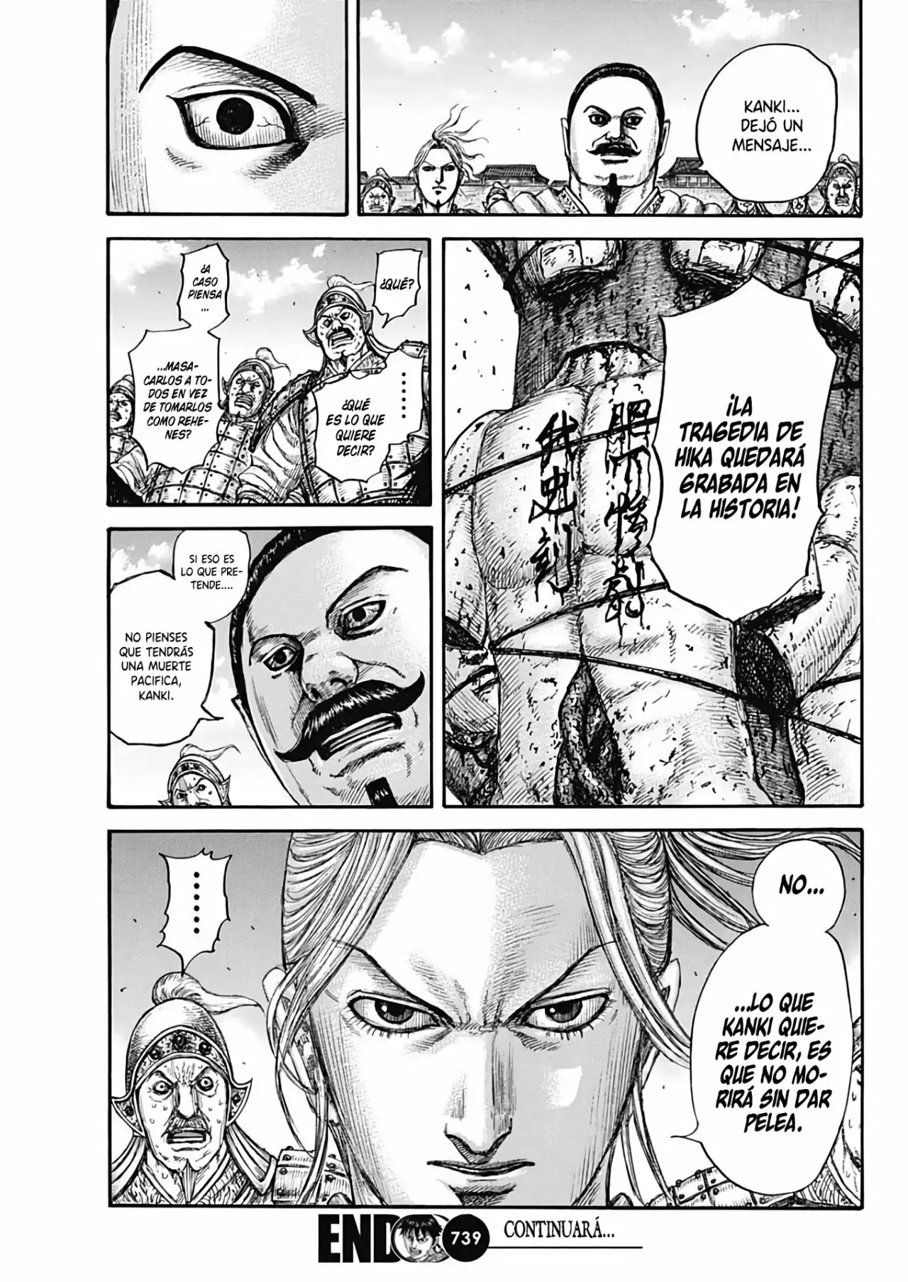 Kingdom capítulo 739, página 20