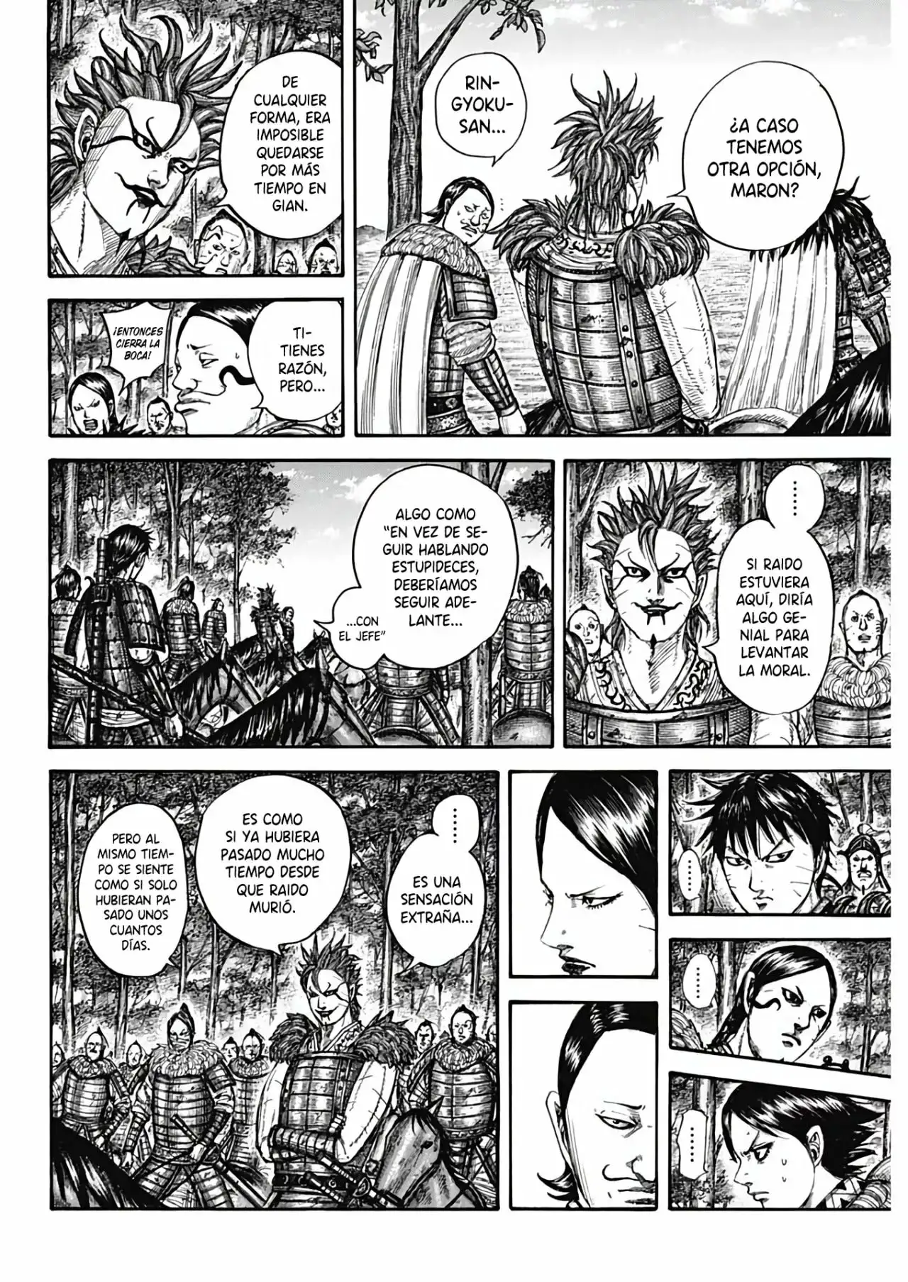 Kingdom capítulo 740, página 8