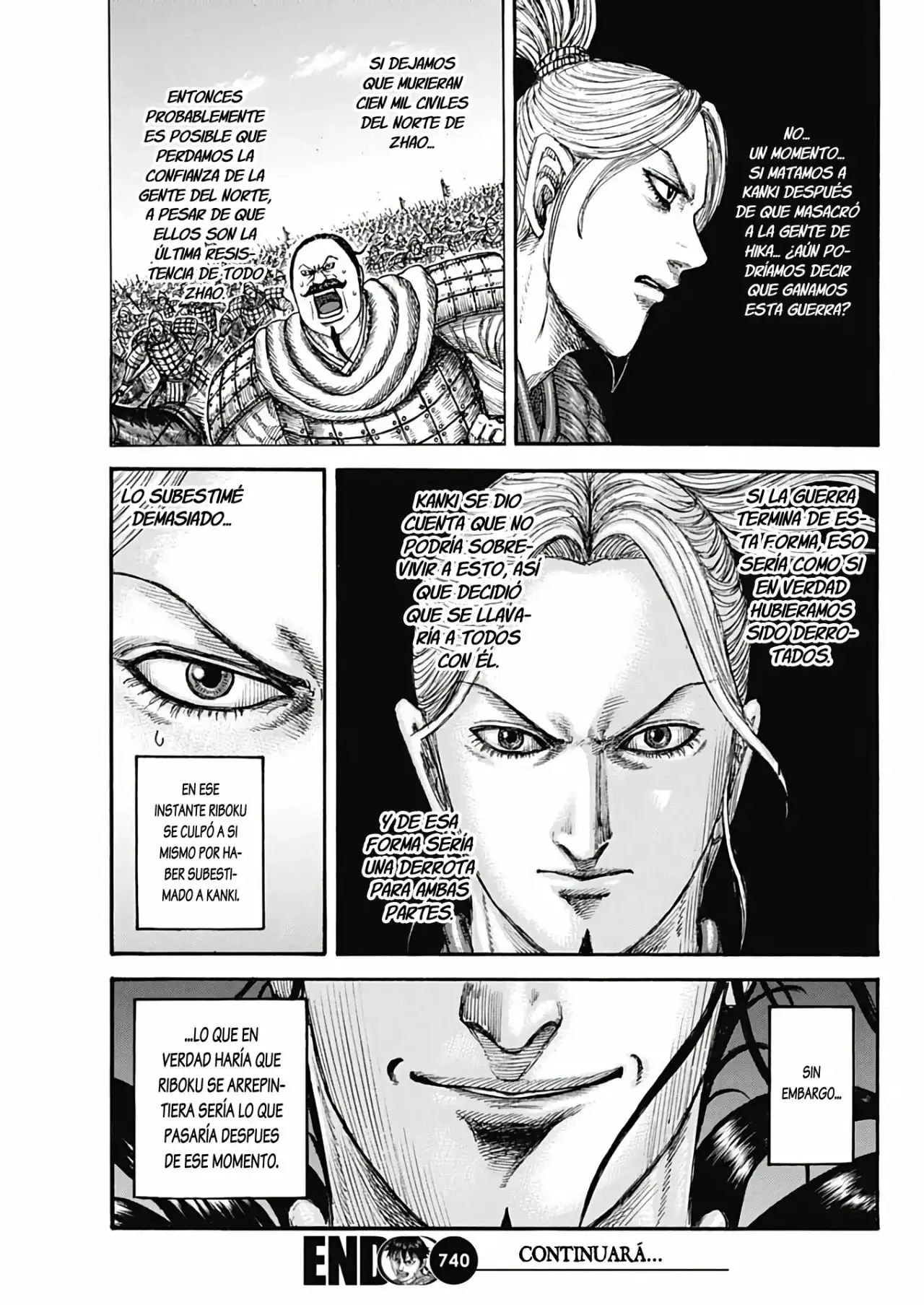 Kingdom capítulo 740, página 21