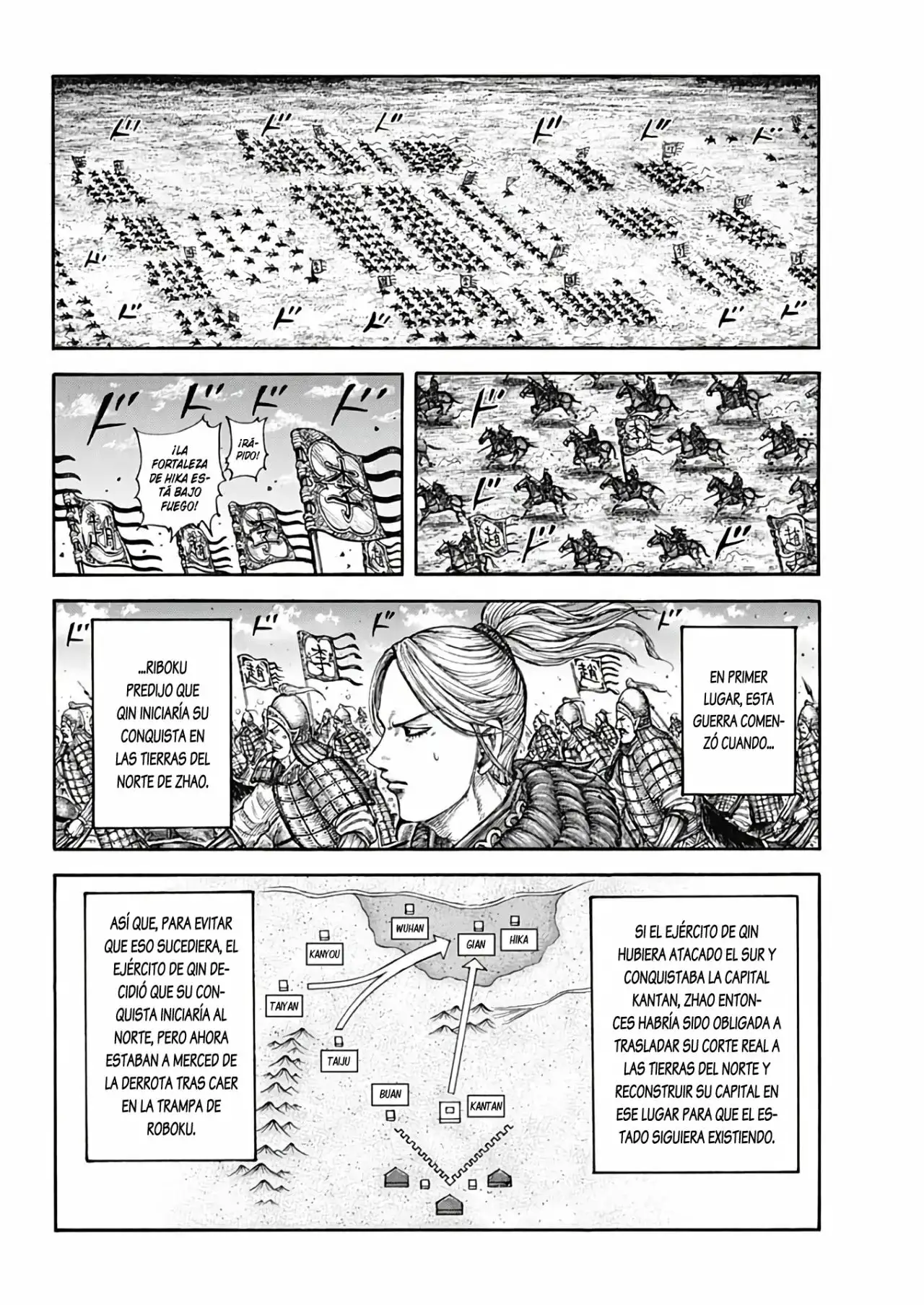 Kingdom capítulo 741, página 6