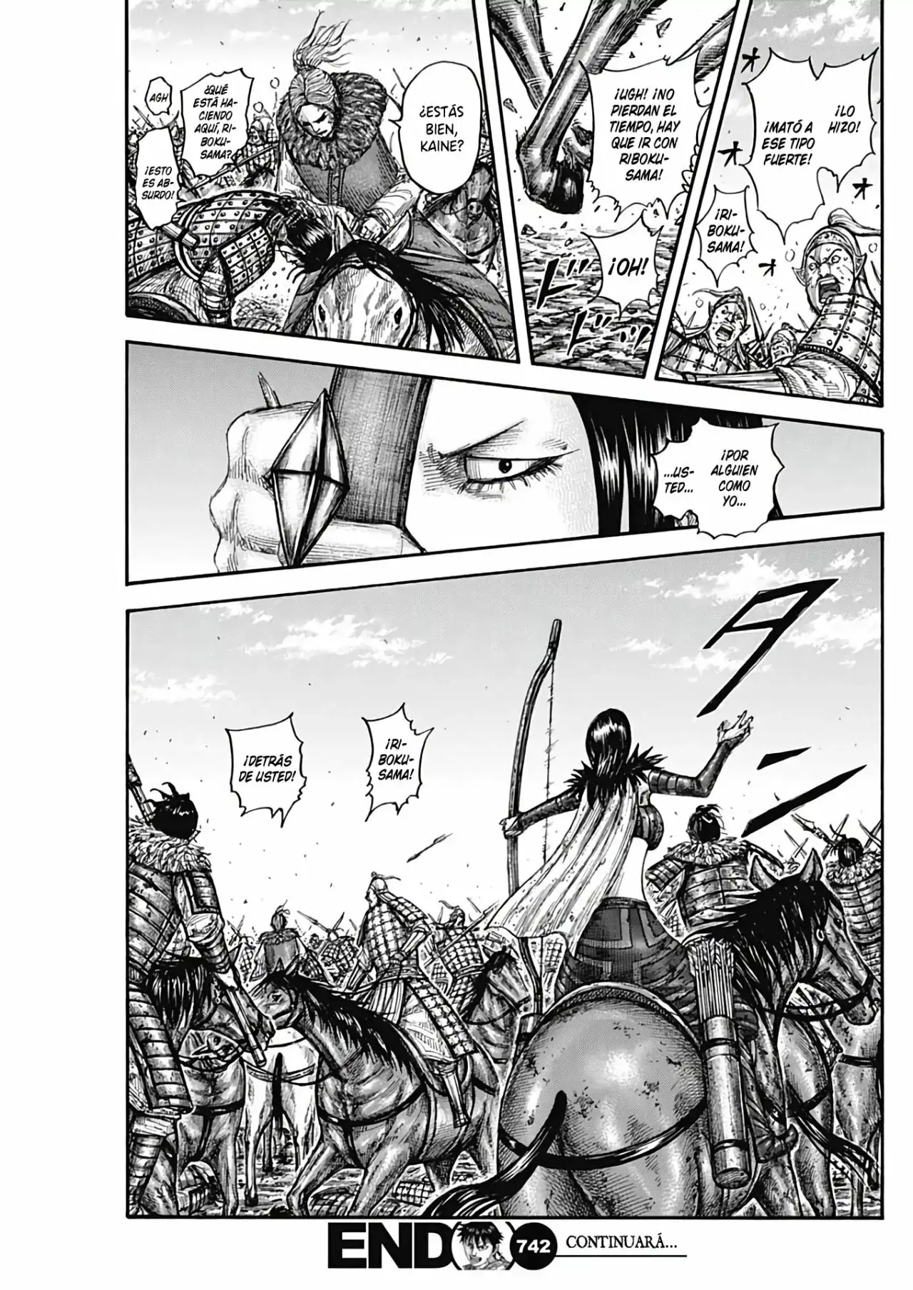 Kingdom capítulo 742, página 21