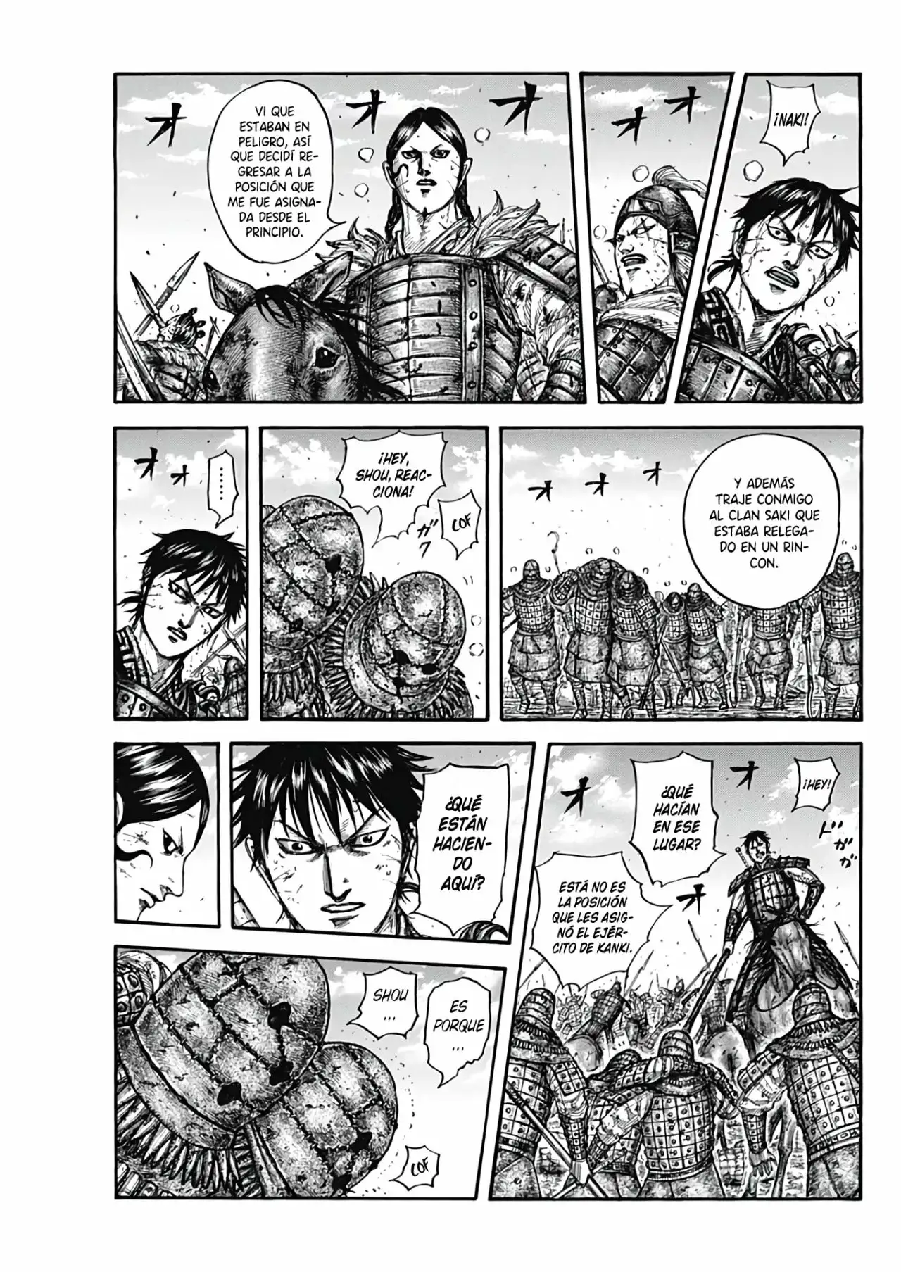 Kingdom capítulo 745, página 14