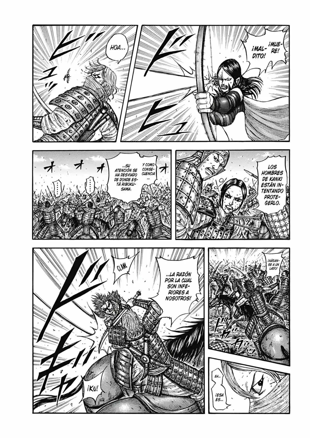 Kingdom capítulo 746, página 6