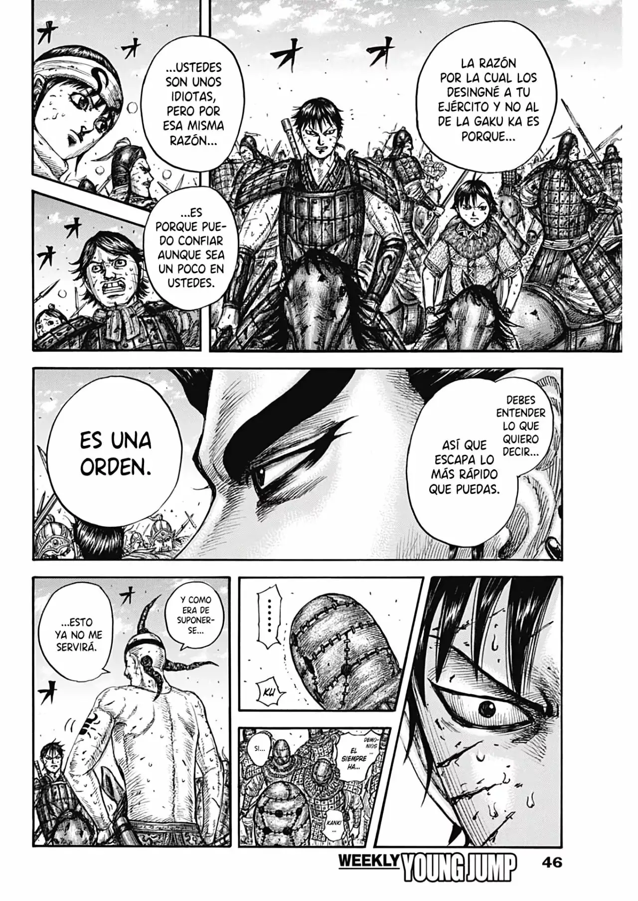 Kingdom capítulo 748, página 18