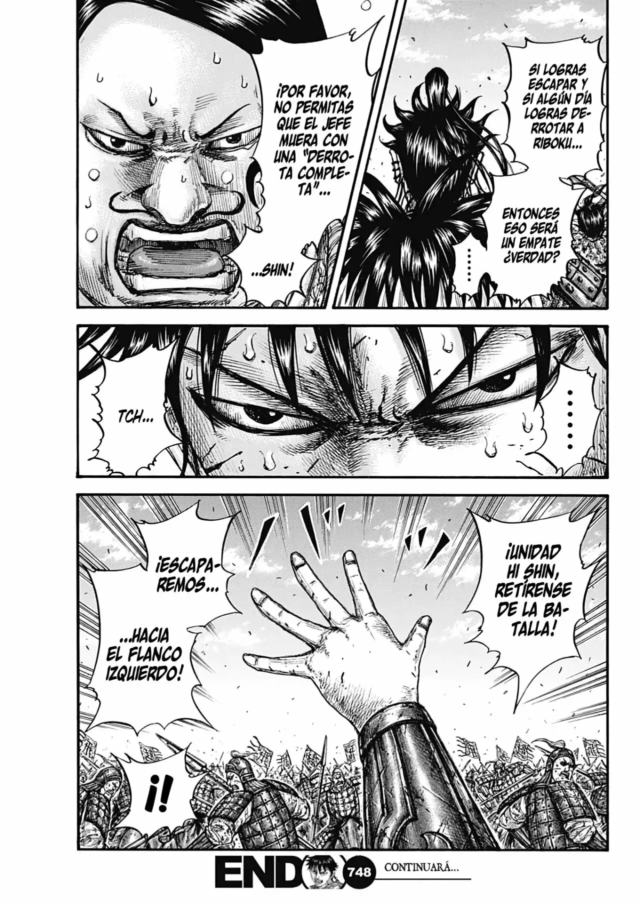 Kingdom capítulo 748, página 21