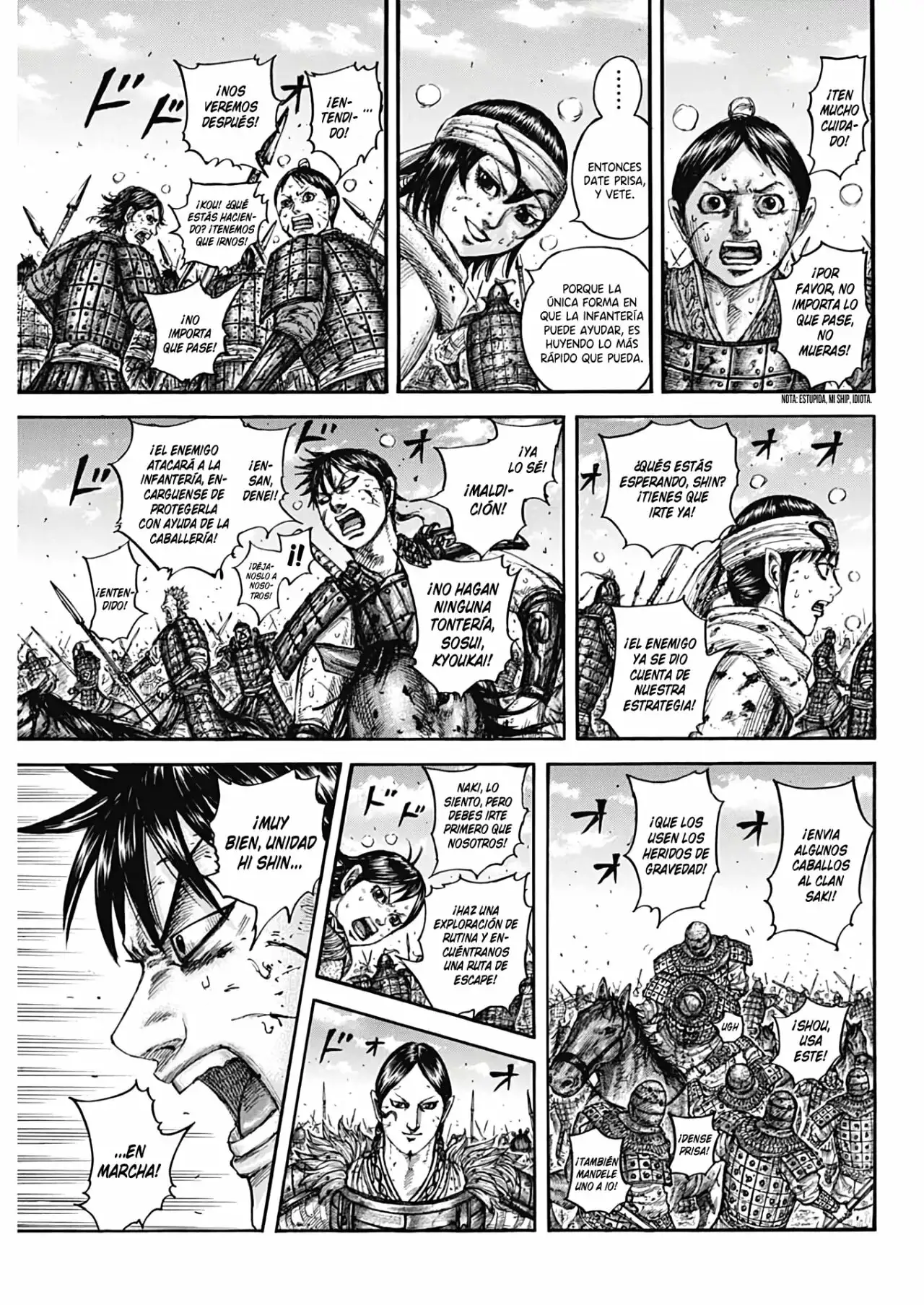 Kingdom capítulo 749, página 5