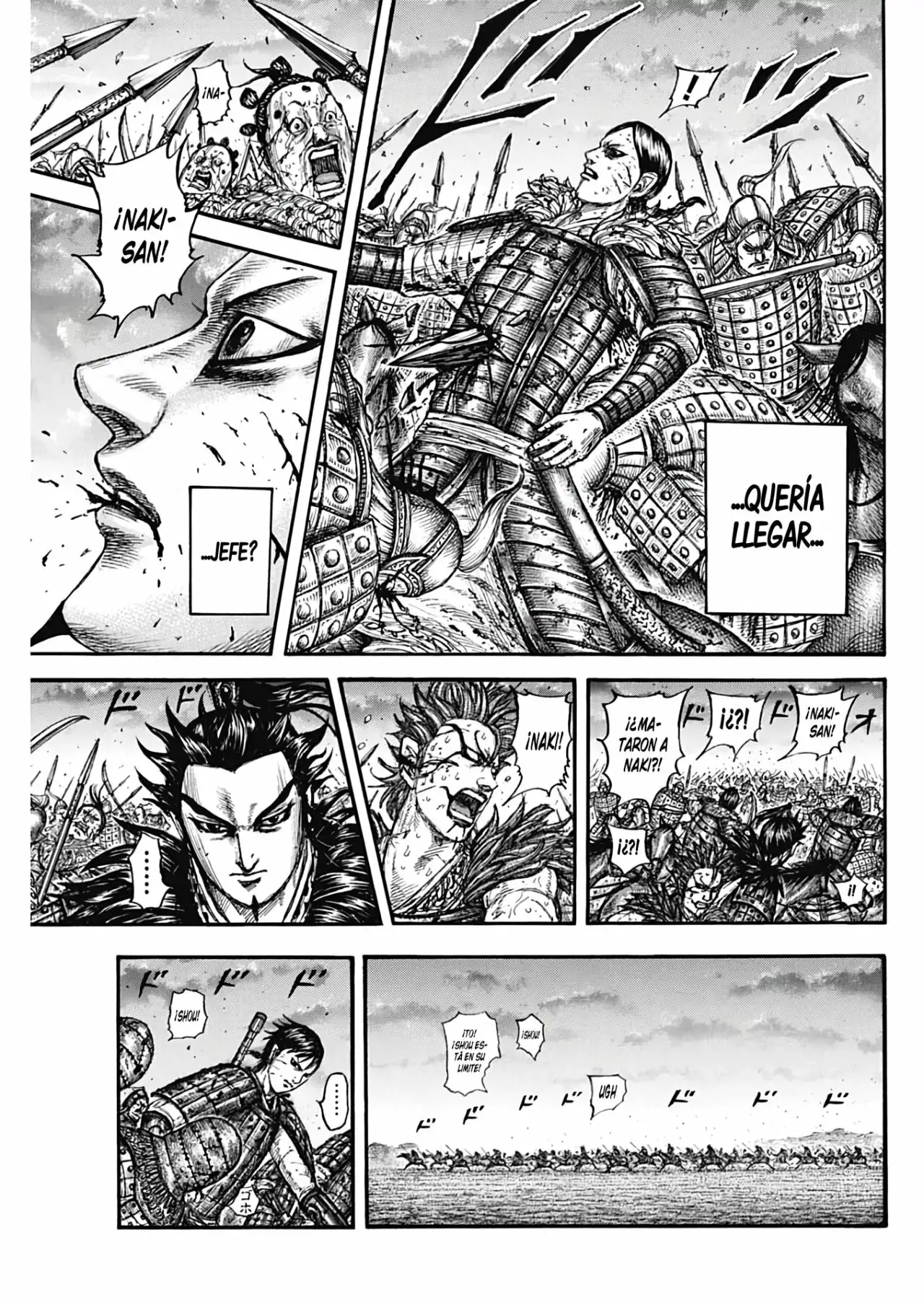 Kingdom capítulo 752, página 6