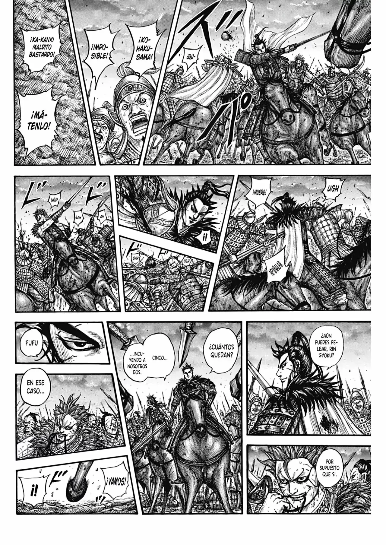 Kingdom capítulo 752, página 15